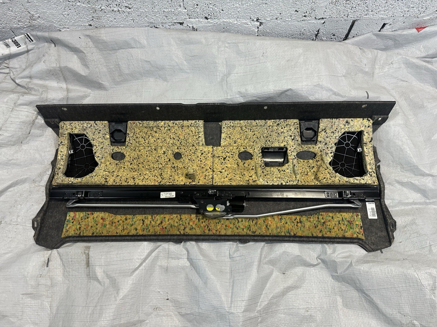 BMW F01 Heck Scheiben Rollo / Hutablage Schutz Elektrisch 9129056