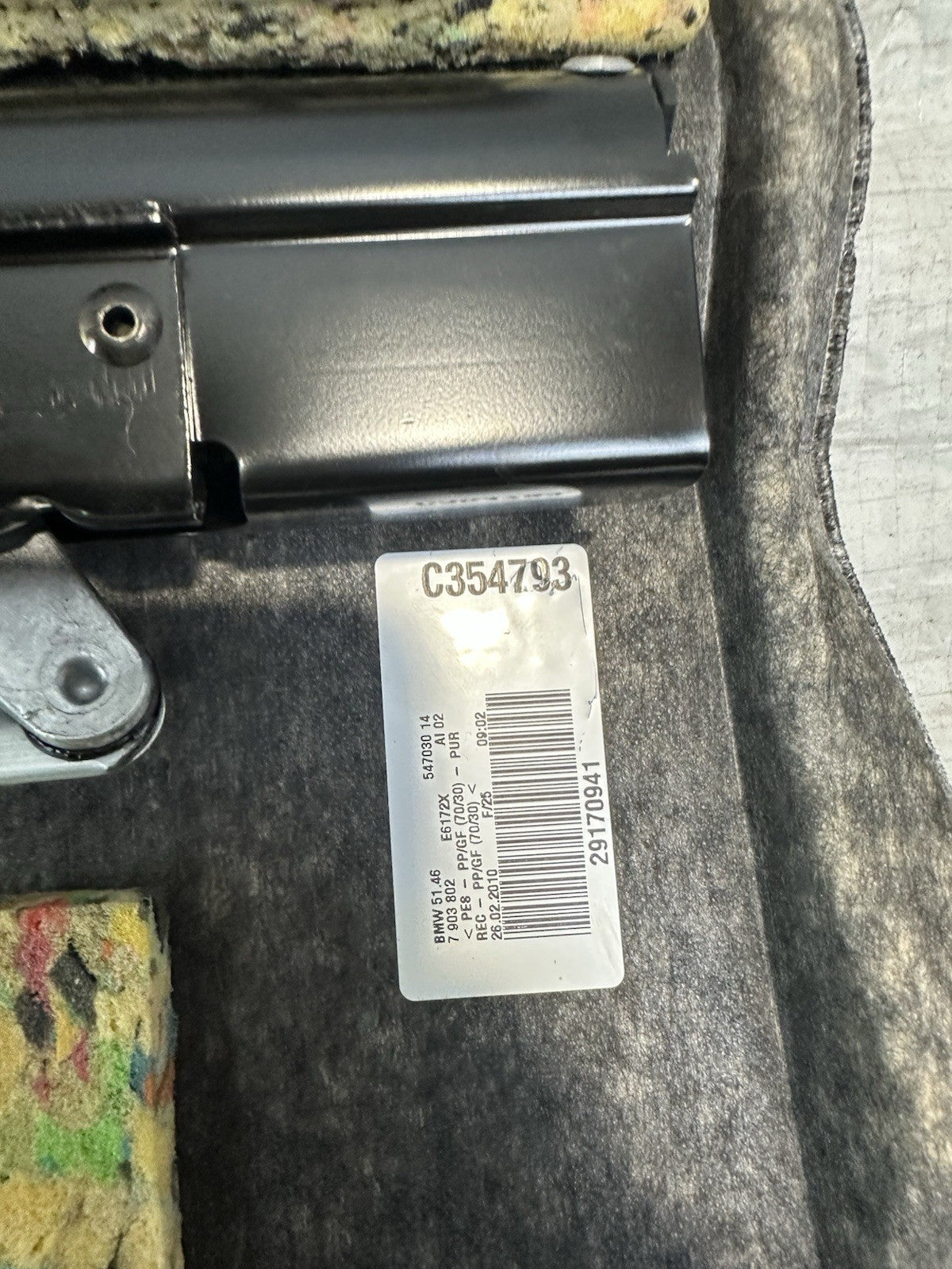 BMW F01 Heck Scheiben Rollo / Hutablage Schutz Elektrisch 9129056