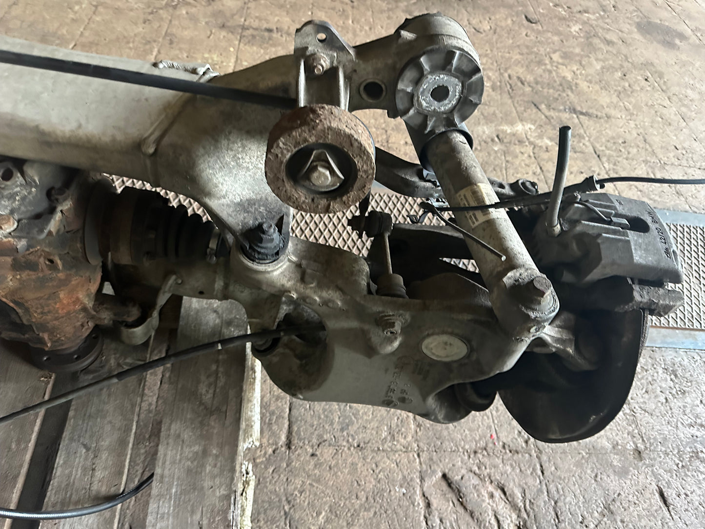 BMW E61 530XD – Hinterachse komplett mit Differential – 2,65 Übersetzung | 7542515 / 33107542515 / 6770827