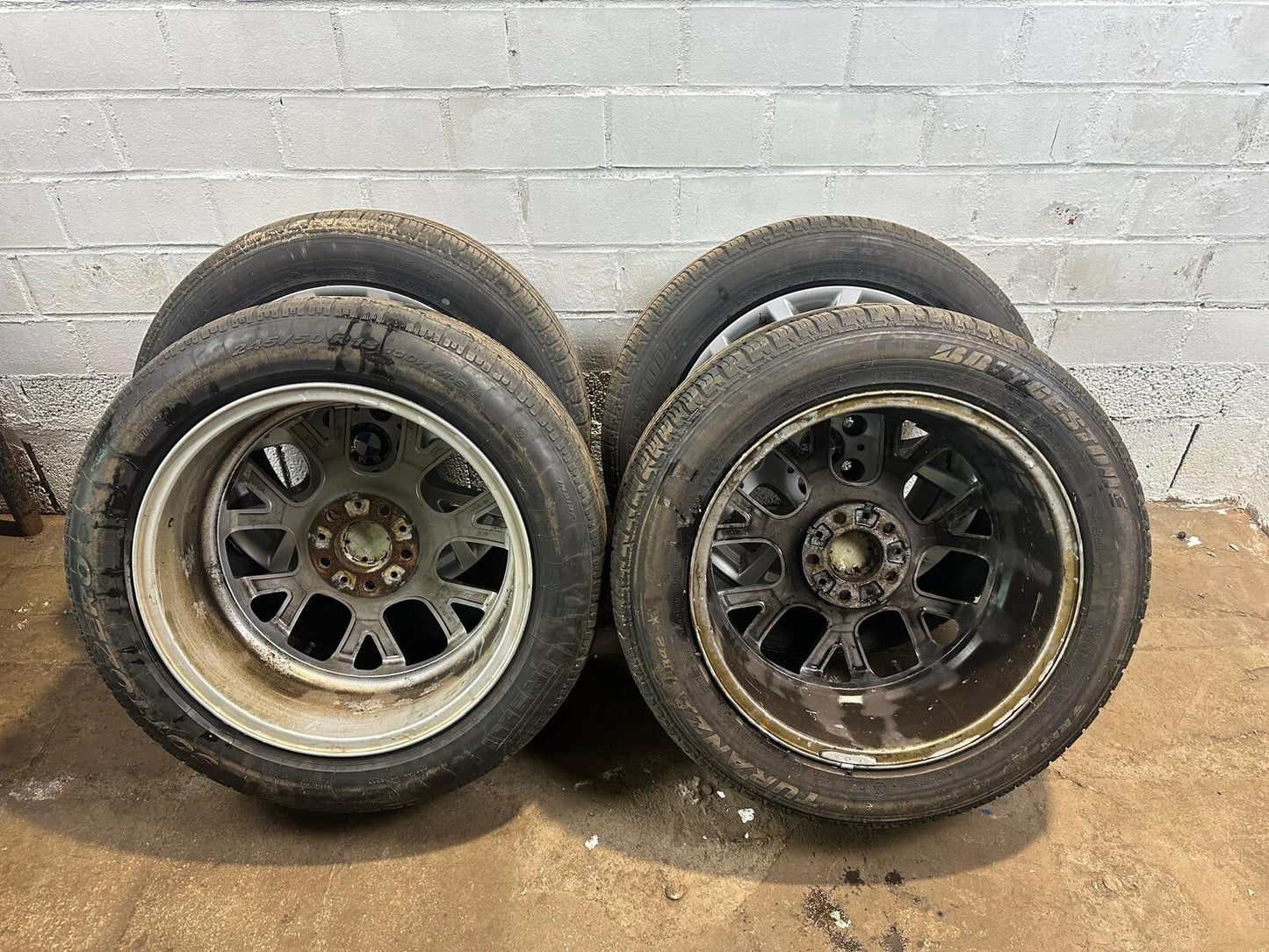 Original BMW 7er 5er GT Alufelgen 8Jx 18 Zoll LK 5x120 ET 30 Styling 238 6775991