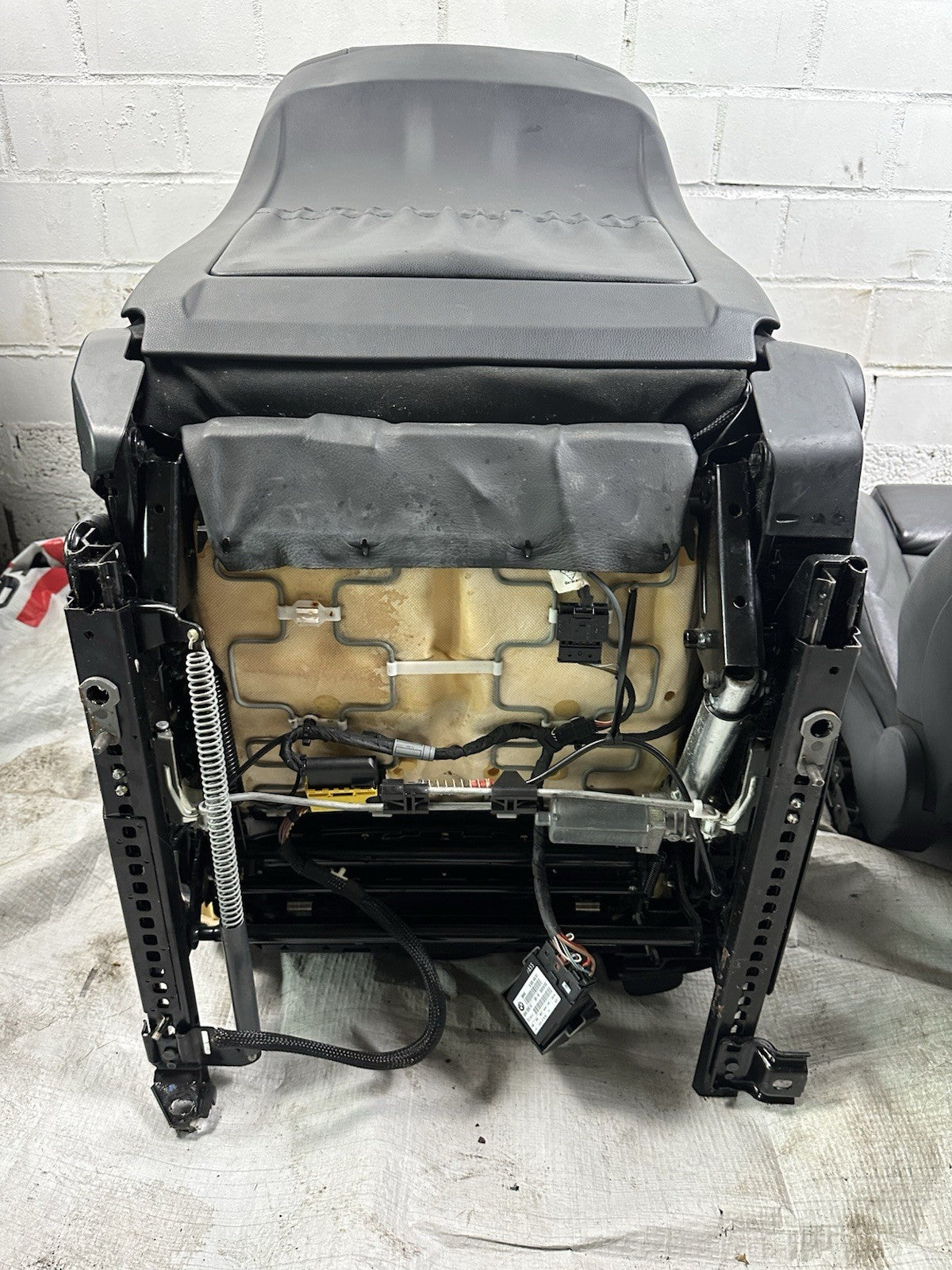 Innenausstattung komplett BMW E61 5er Touring Facelift Leder Sportsitze schwarz
