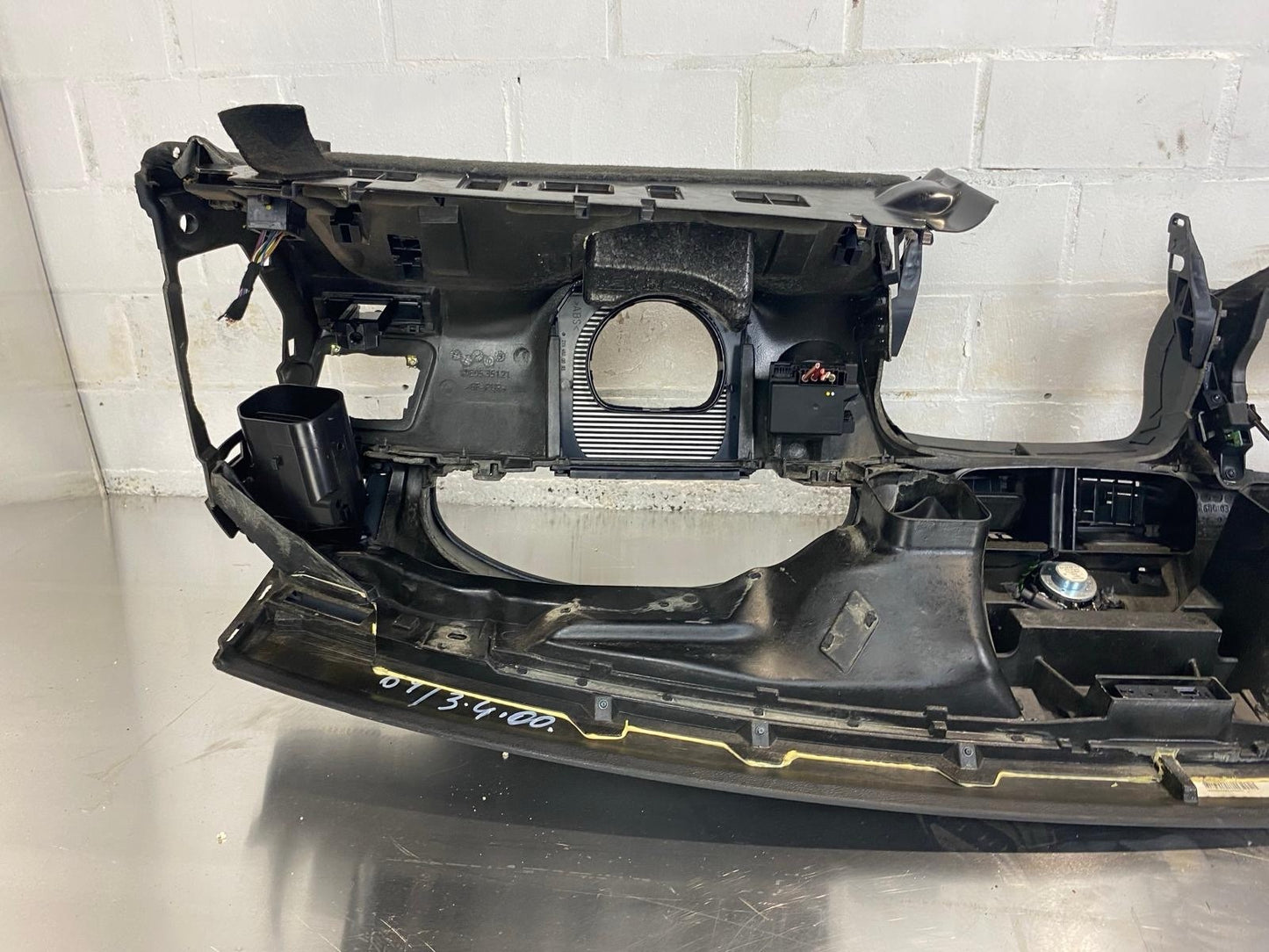 Mercedes W215 CL Leder Armaturenbrett Cockpit 2156800187 schwarz