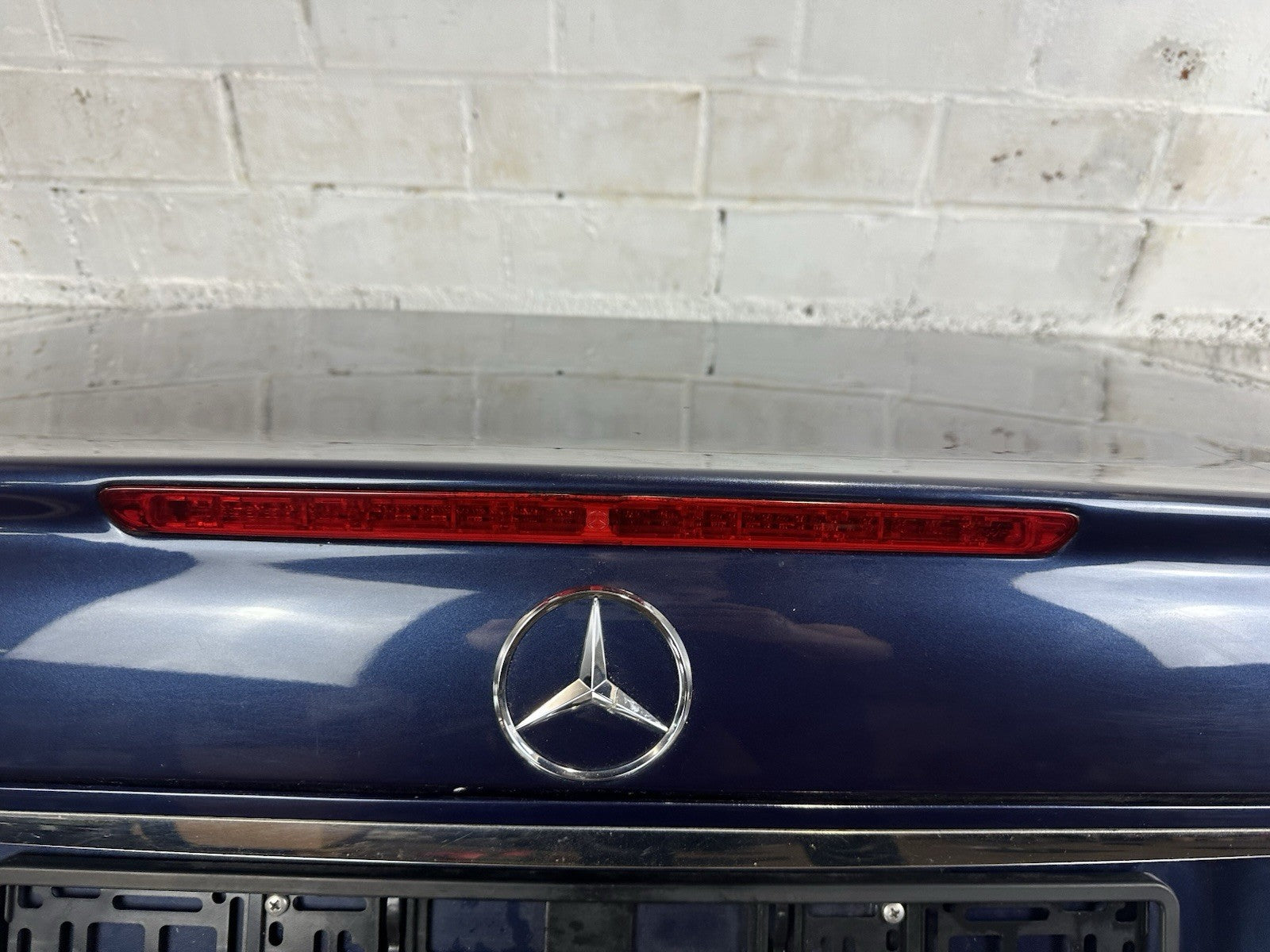 Mercedes CL C215 W215 Heckklappe mit Dritte Bremsleuchte Azuritblau