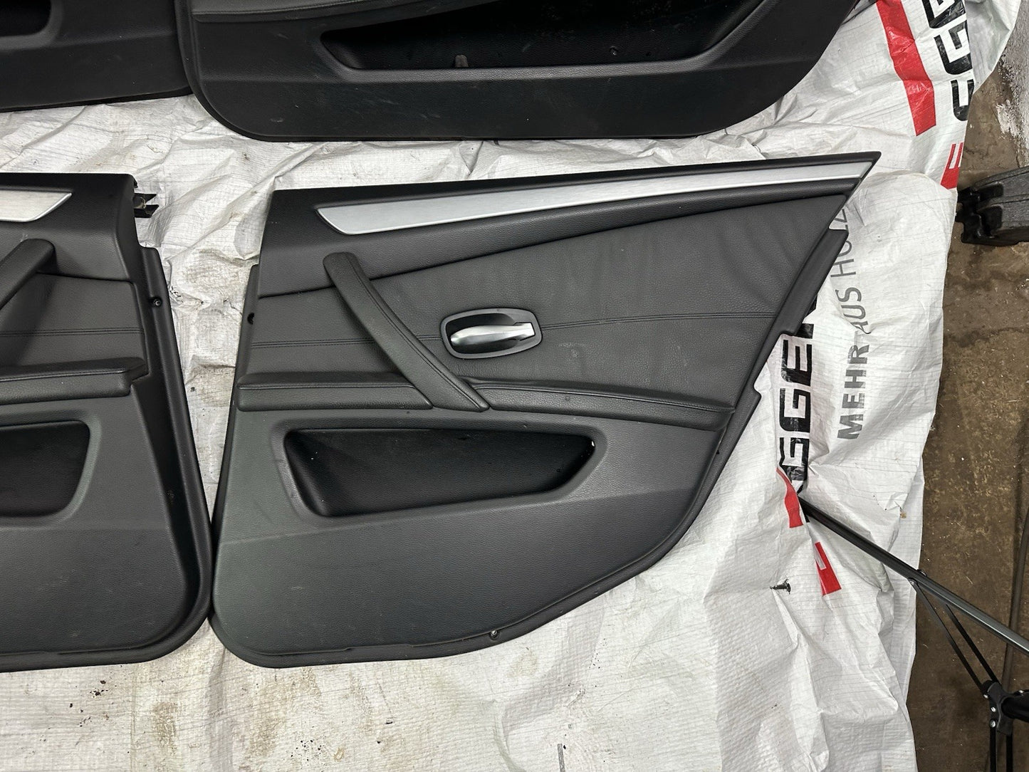 Innenausstattung komplett BMW E61 5er Touring Facelift Leder Sportsitze schwarz