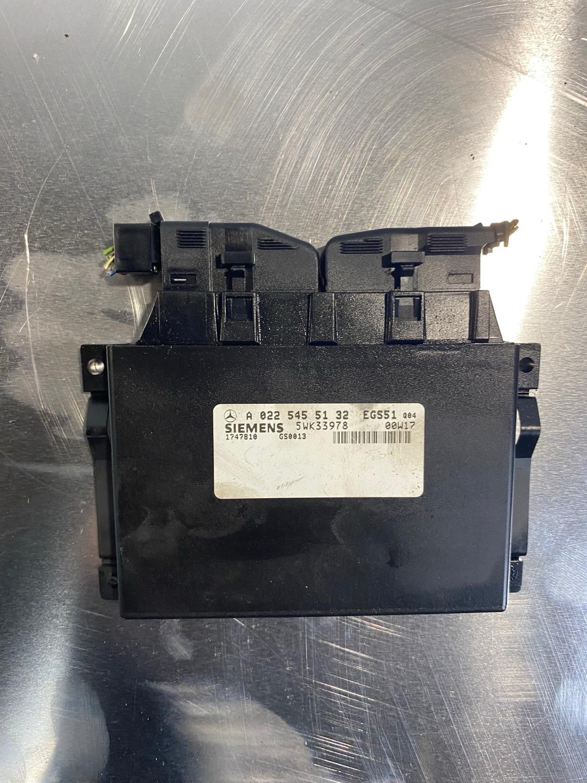 Mercedes Benz MB W220 W215 Getriebesteuergerät 0225455132 Siemens 5WK33978