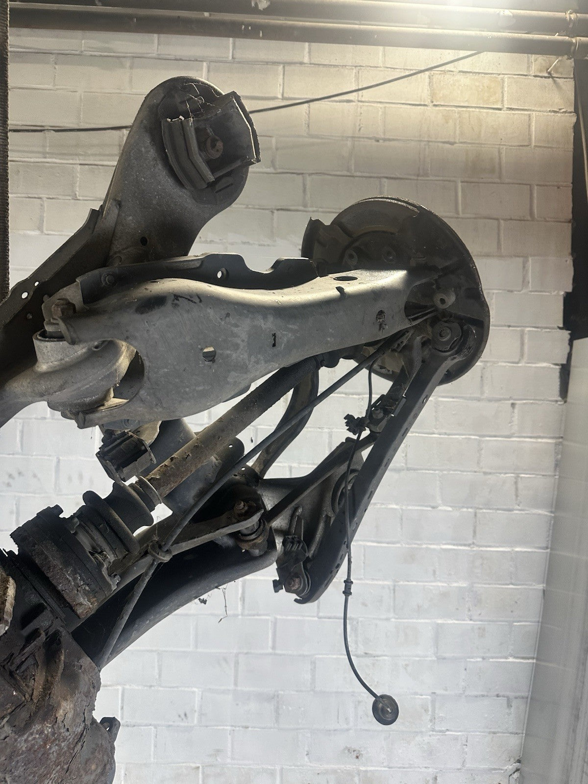 Mercedes W215 CL 500 Achse Achsträger Hinterachse Differential Achsschenkel