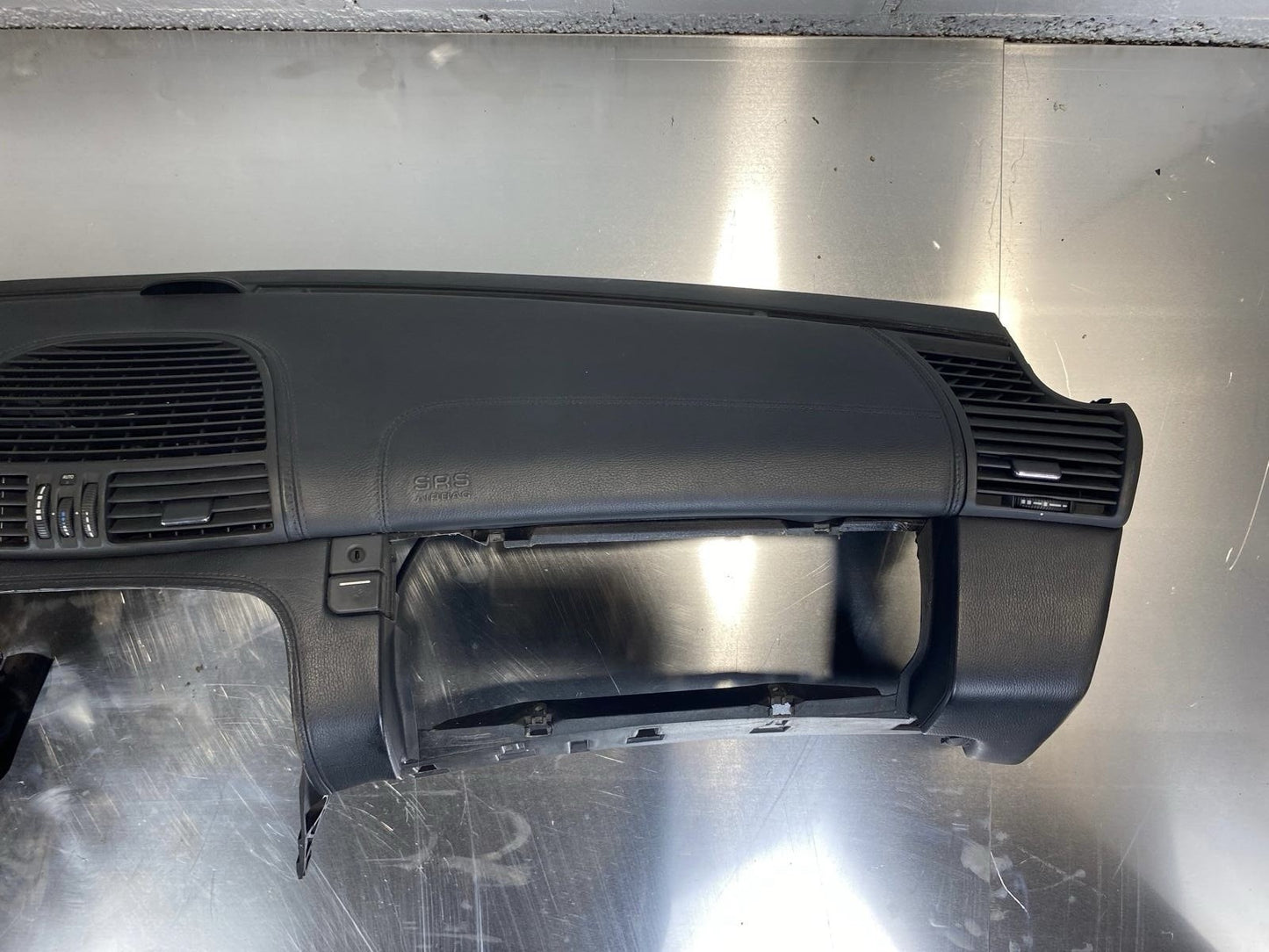 Mercedes W215 CL Leder Armaturenbrett Cockpit 2156800187 schwarz
