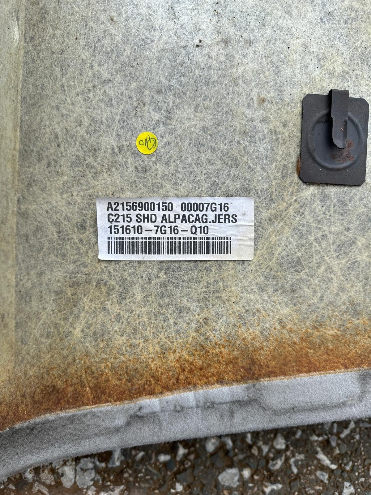Mercedes Benz CL 500 C215 Dachhimmel Dachverkleidung Formhimmel Grau 2156900150