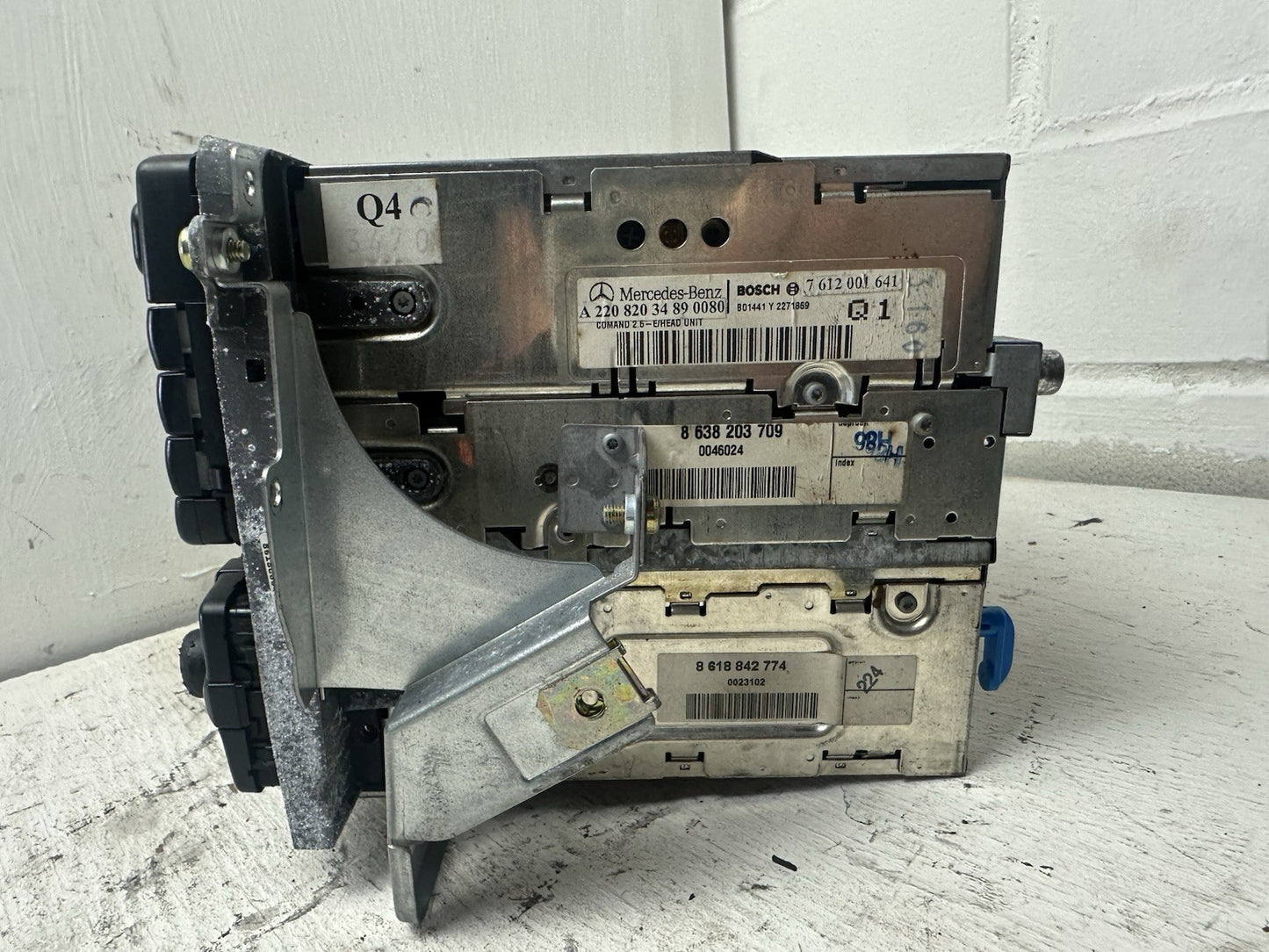 Mercedes S-Klasse W220 C215 Navi Radio Comand 2.5 A2208203489