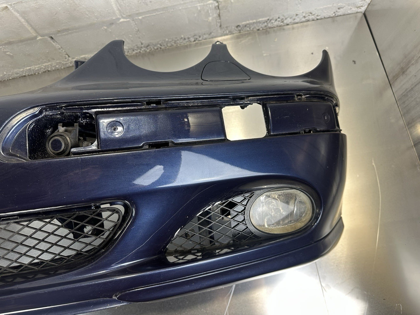 Mercedes Benz W215 CL Stoßstange Vorne Azuritblau Original A2158800070