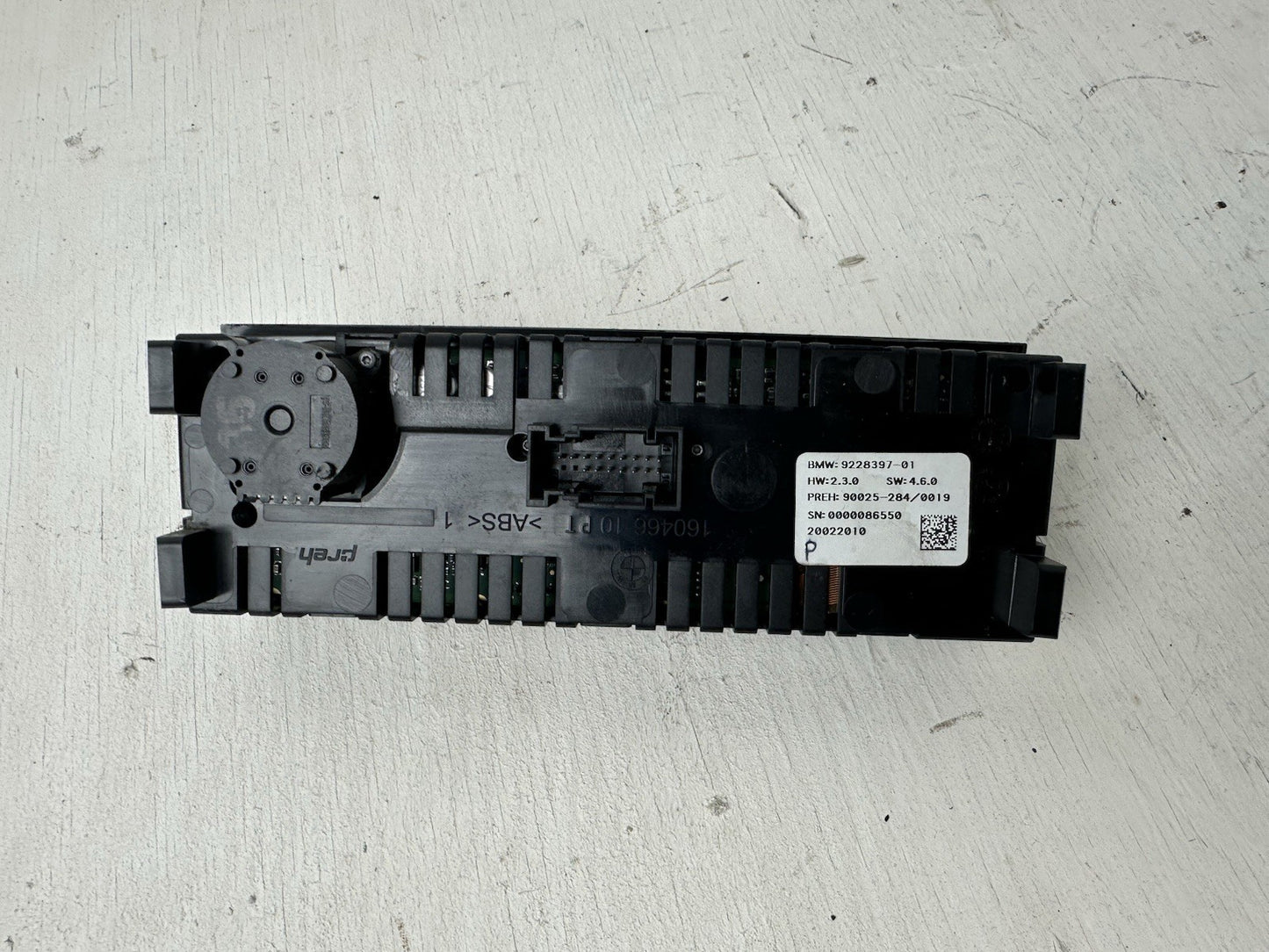 BMW F01 7er 750i Bedienteil Klima Klimabedienteil hinten 9228397