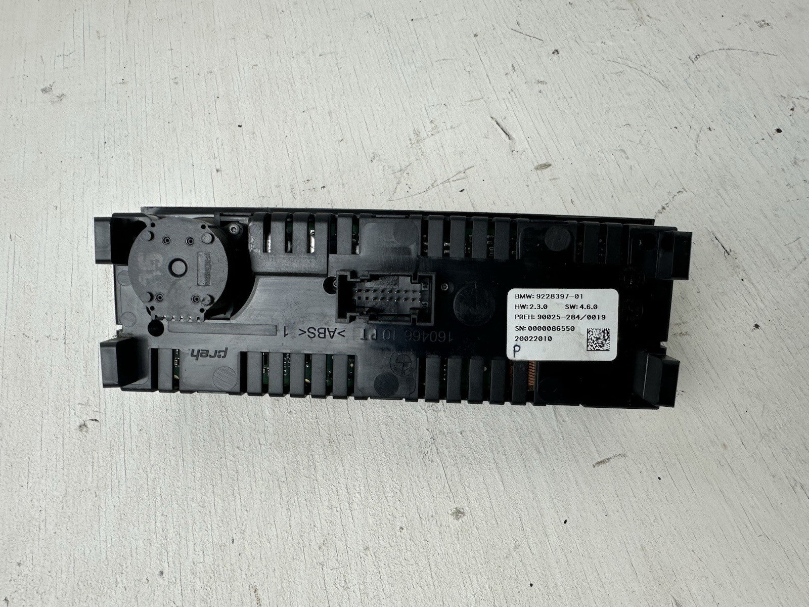 BMW F01 7er 750i Bedienteil Klima Klimabedienteil hinten 9228397