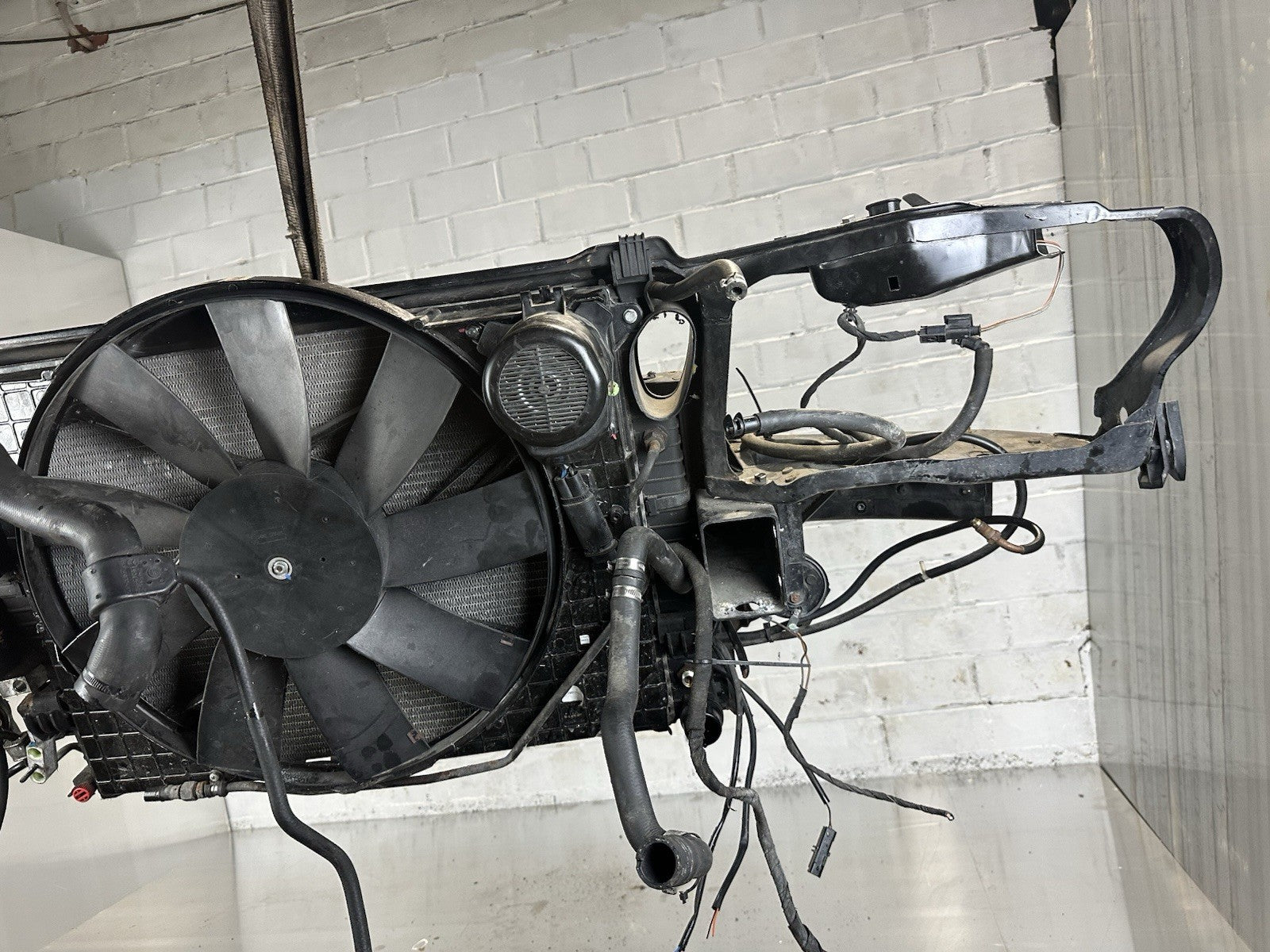 Mercedes Benz W215 CL500 Schlossträger Frontmaske Kühlerpaket Stoßstangenträger