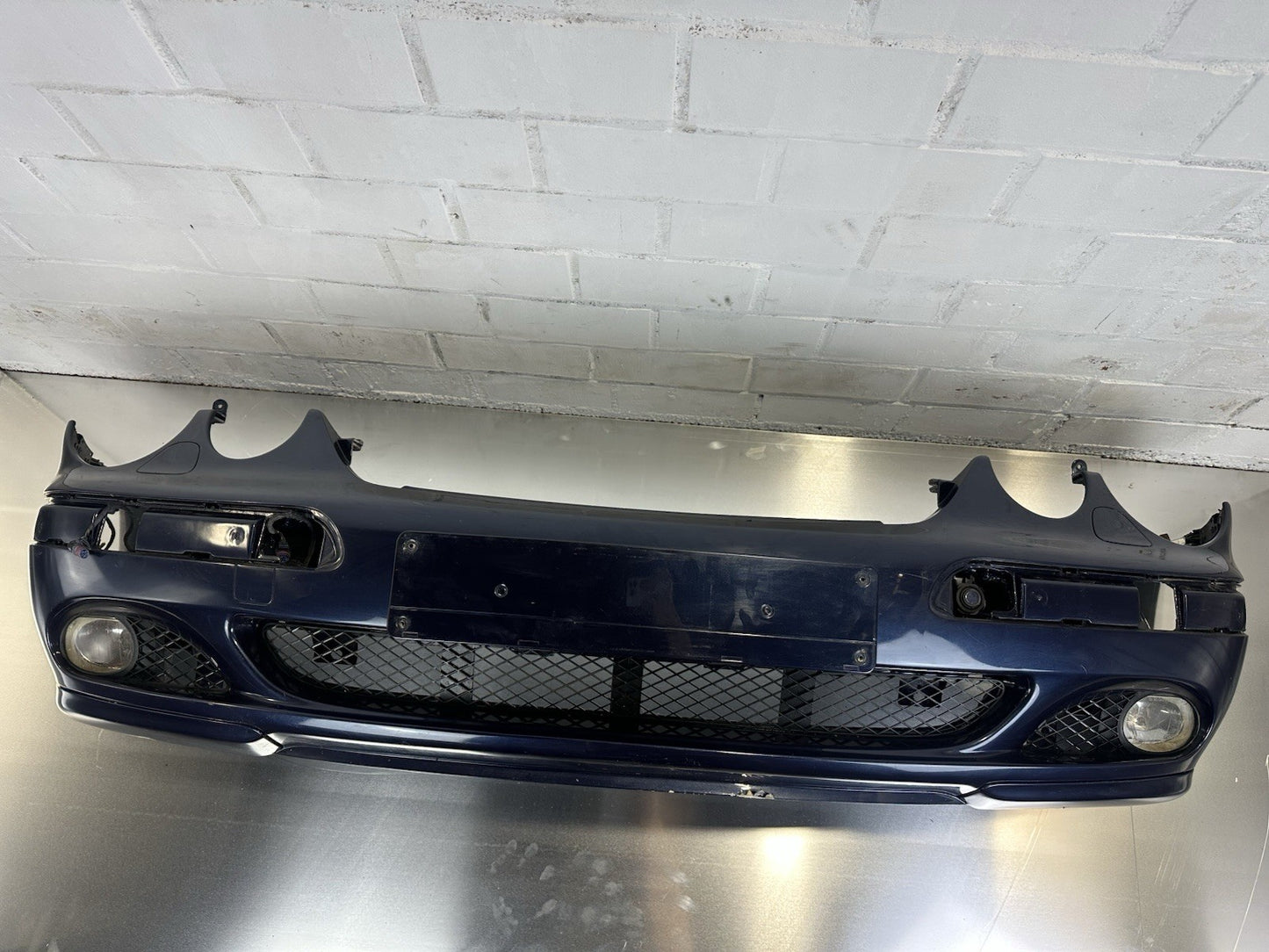 Mercedes Benz W215 CL Stoßstange Vorne Azuritblau Original A2158800070