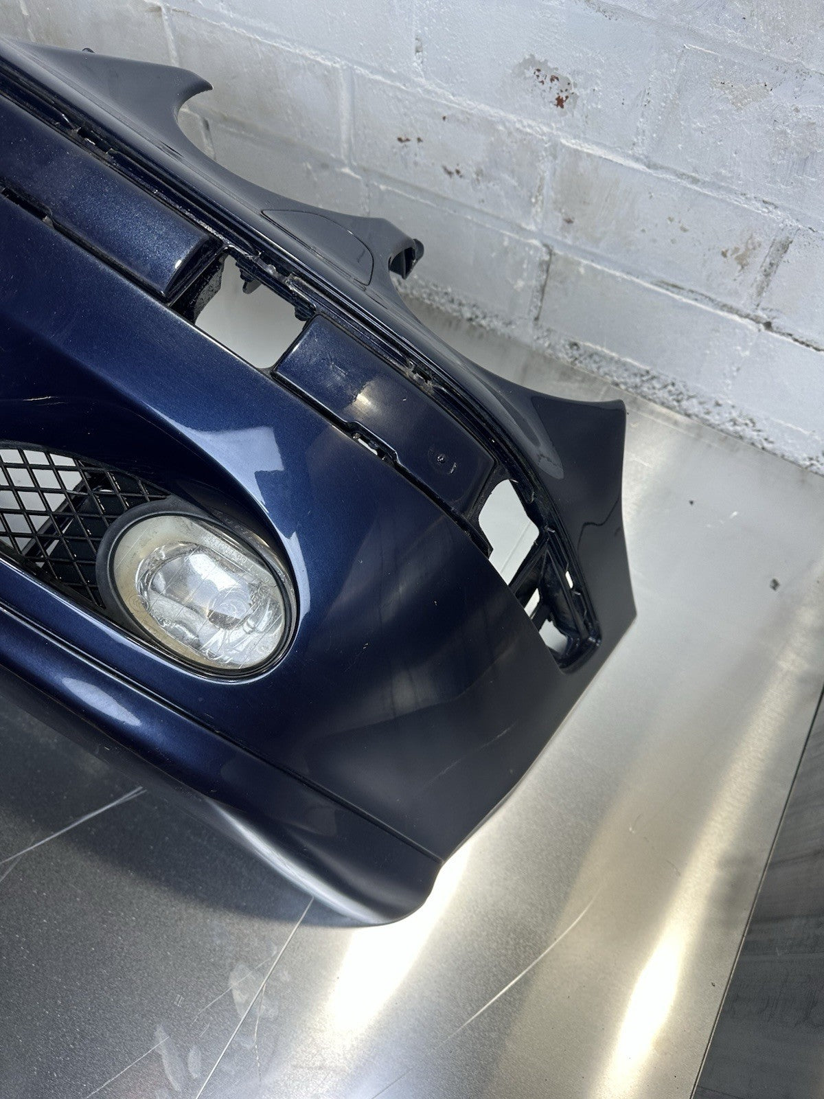 Mercedes Benz W215 CL Stoßstange Vorne Azuritblau Original A2158800070