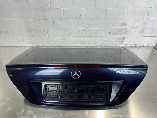 Mercedes CL C215 W215 Heckklappe mit Dritte Bremsleuchte Azuritblau