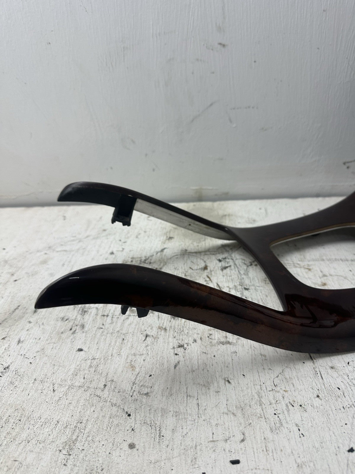 Mercedes W215 Holz Verkleidungen Mittelkonsole Wurzelnuss 2156800539