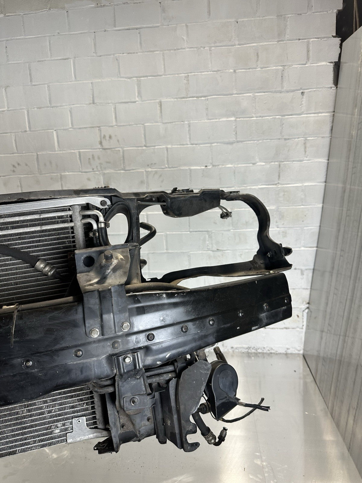 Mercedes Benz W215 CL500 Schlossträger Frontmaske Kühlerpaket Stoßstangenträger