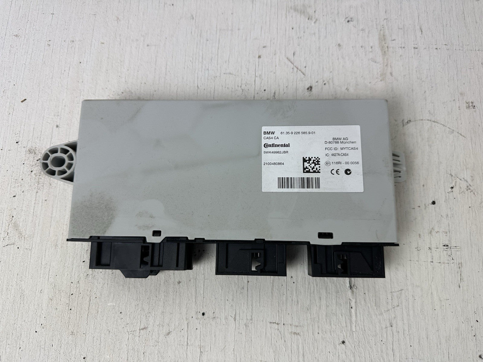 Steuergerät 9226585 Wegfahrsperre Immobiliser BMW F01 F04 750i 11.1775.160