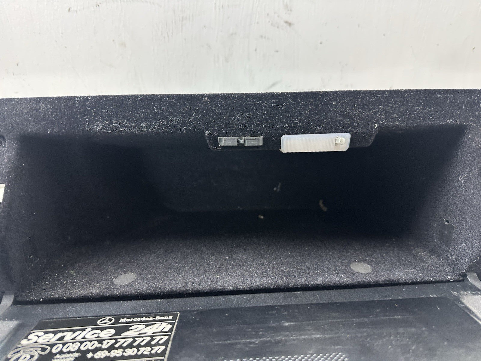 Mercedes Benz W215 Handschuhfach 2156800339 SCHWARZ Ablagefach Original