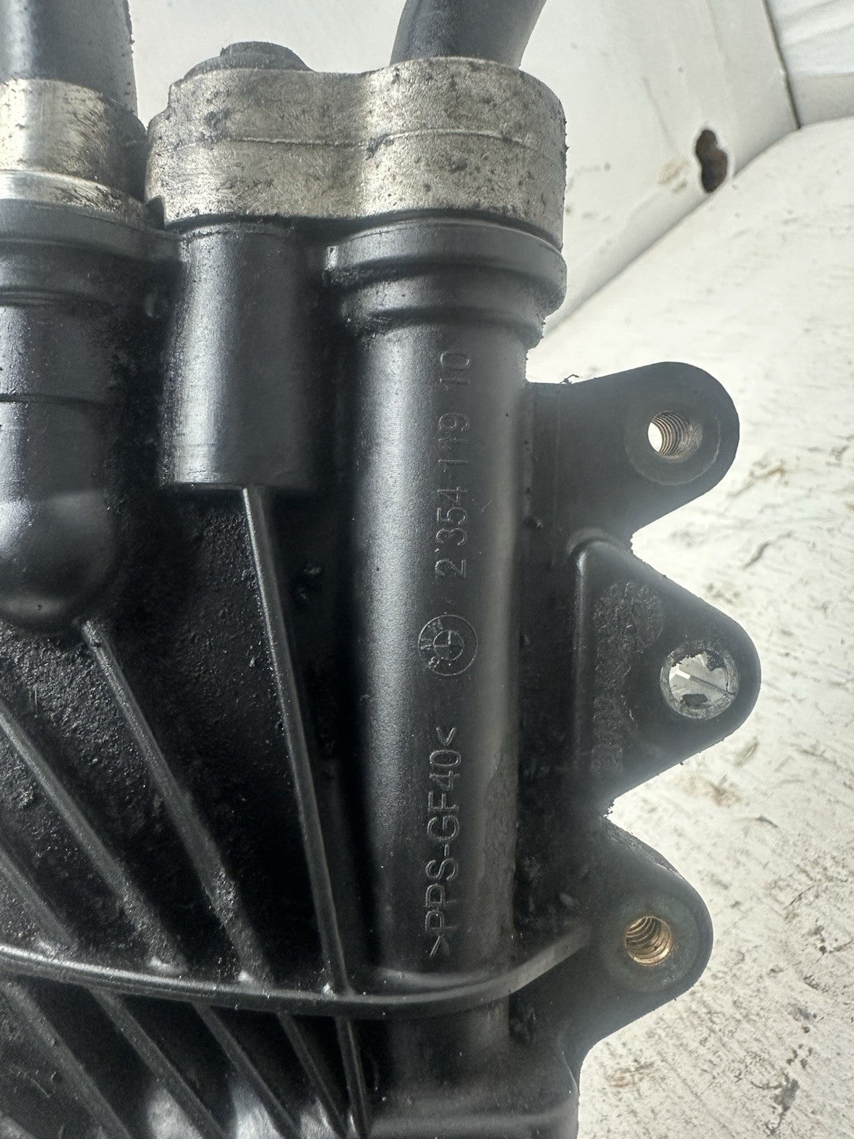 BMW 7er 5er 3er X5  Ölkühler Ölkühlerleitung Wärmetauscher 7800479 -- M57 306D3