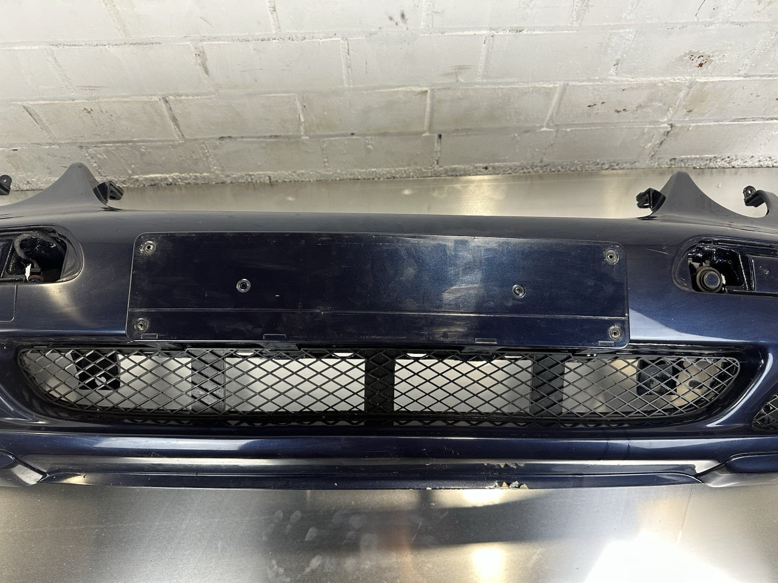 Mercedes Benz W215 CL Stoßstange Vorne Azuritblau Original A2158800070
