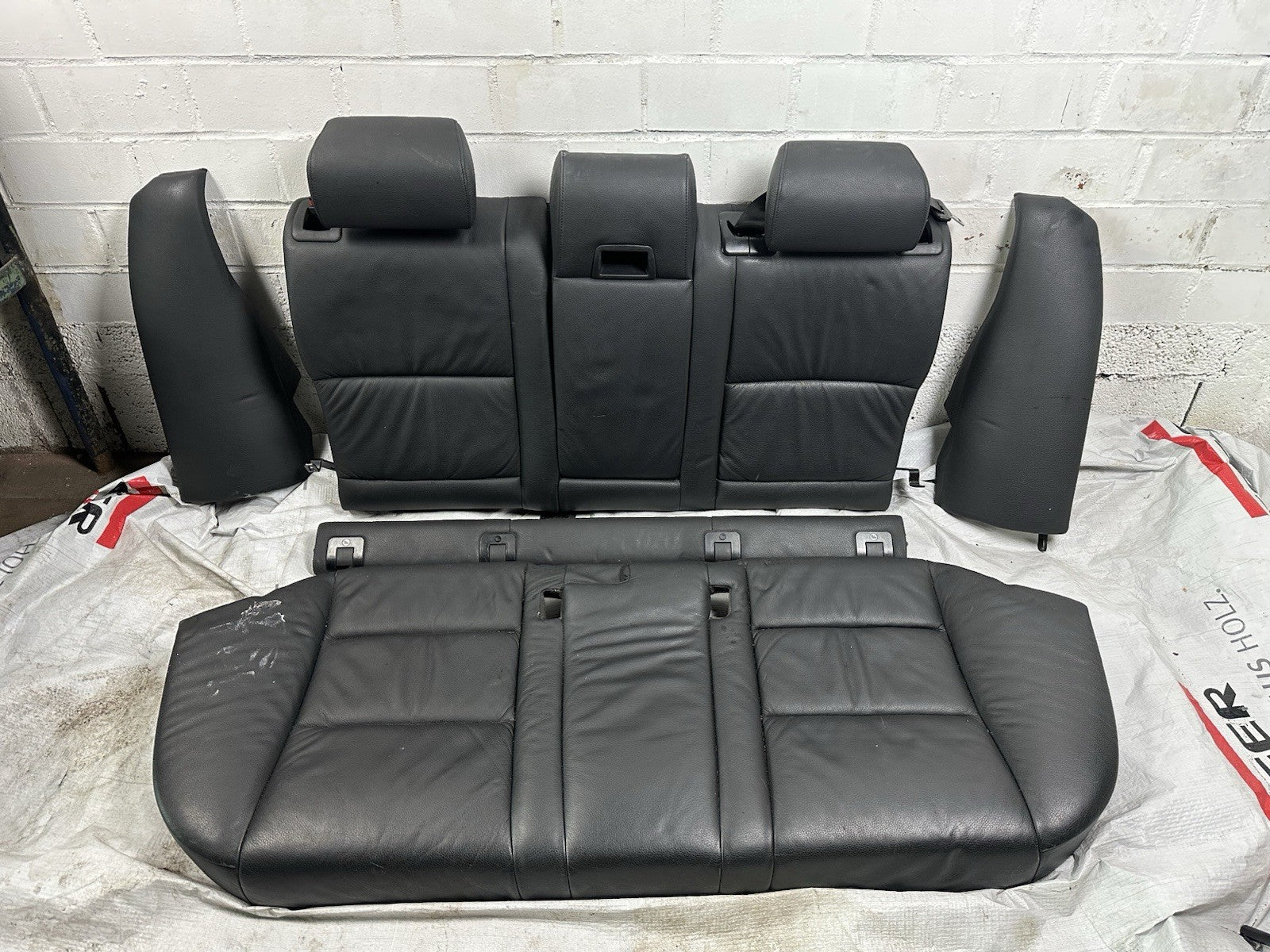 Innenausstattung komplett BMW E61 5er Touring Facelift Leder Sportsitze schwarz