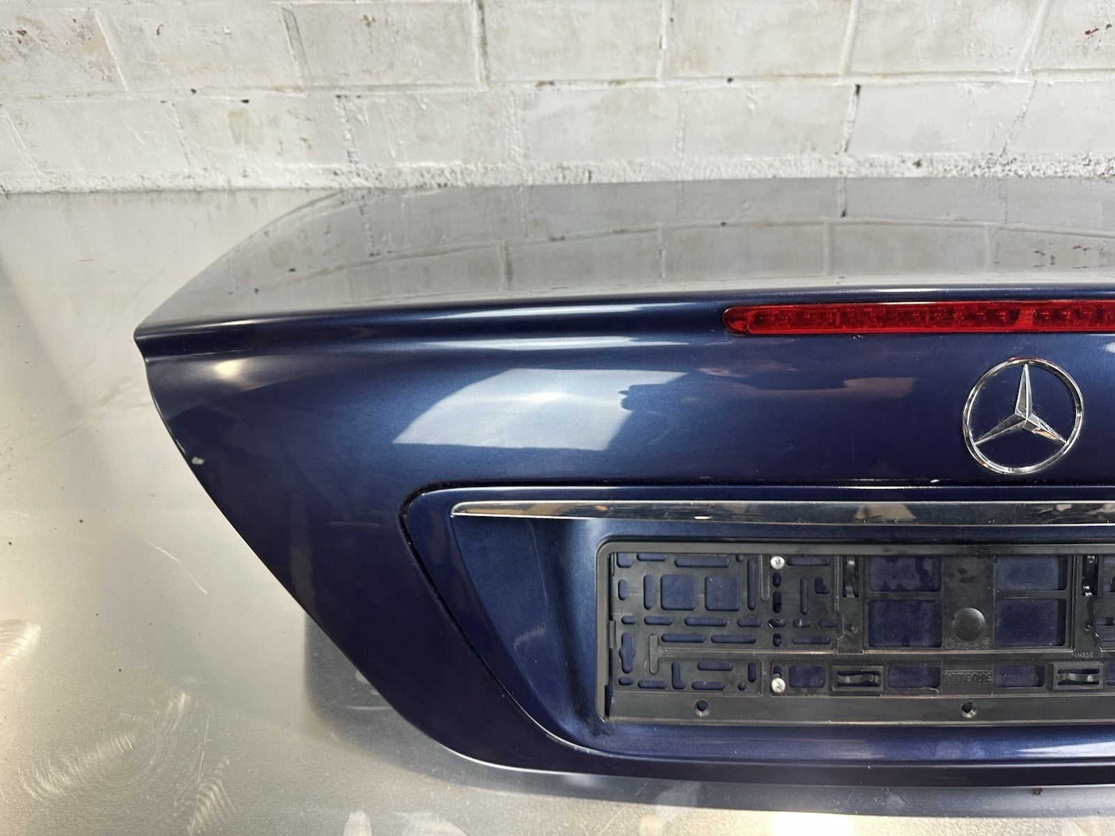 Mercedes CL C215 W215 Heckklappe mit Dritte Bremsleuchte Azuritblau