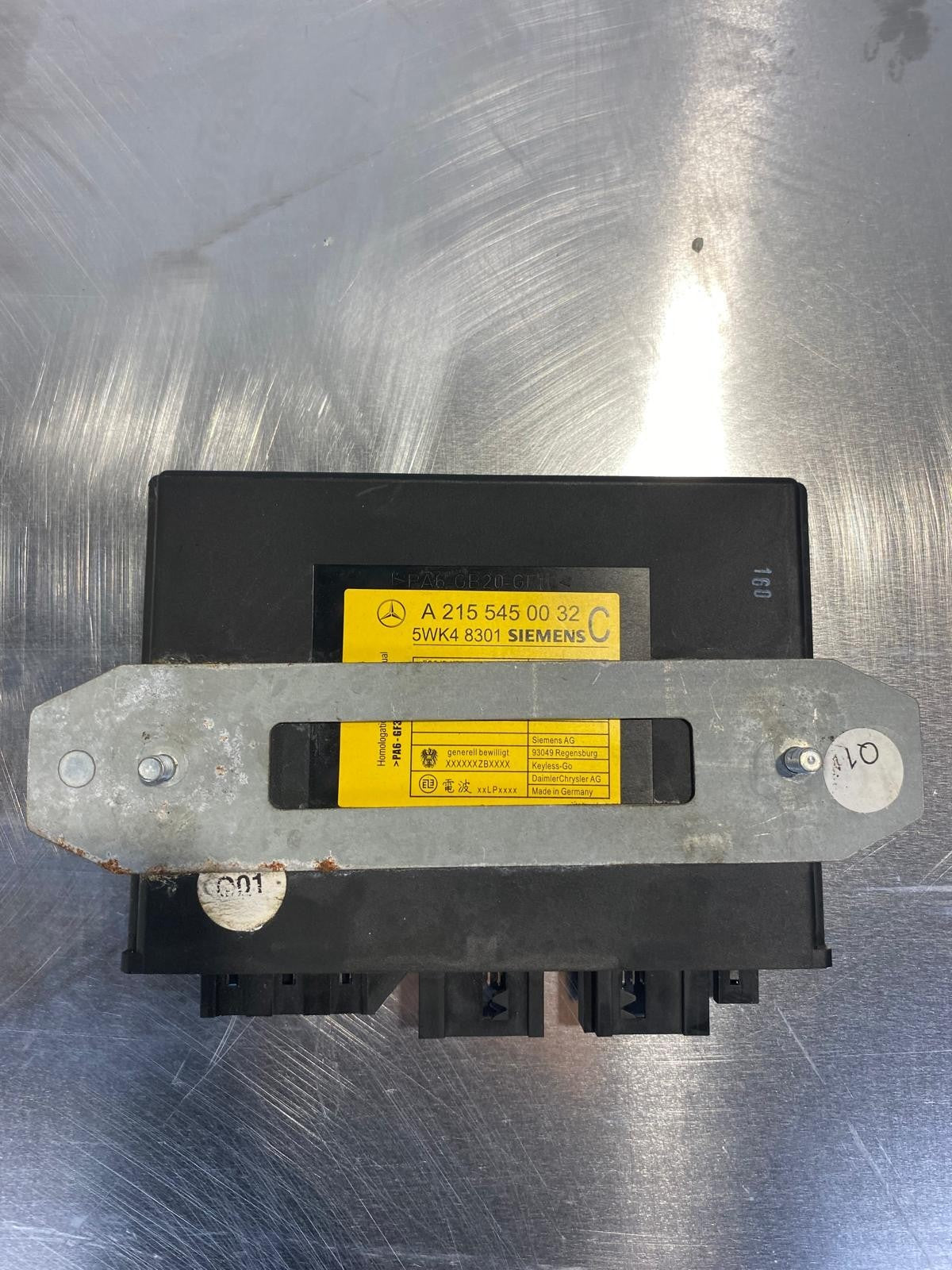 Mercedes Benz W220 C215 W215 R230 Steuergerät  Keyless Go A2155450032