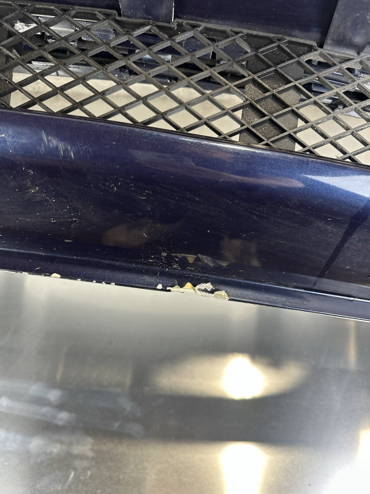 Mercedes Benz W215 CL Stoßstange Vorne Azuritblau Original A2158800070