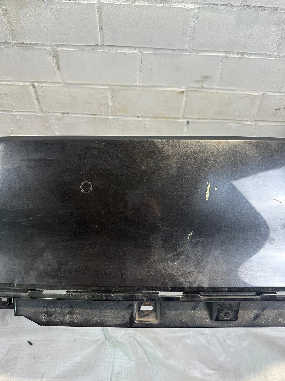 Original BMW Heckstoßstange F01 F02 F04 – Sophistograu Metallic (Lackcode A90) –