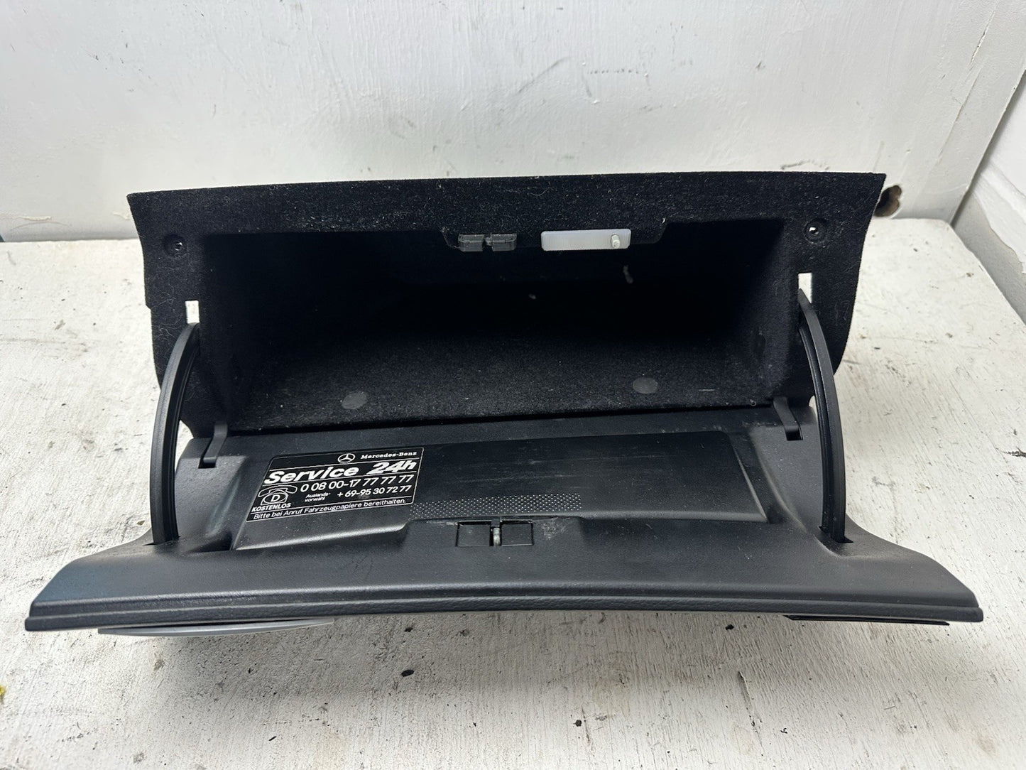 Mercedes Benz W215 Handschuhfach 2156800339 SCHWARZ Ablagefach Original