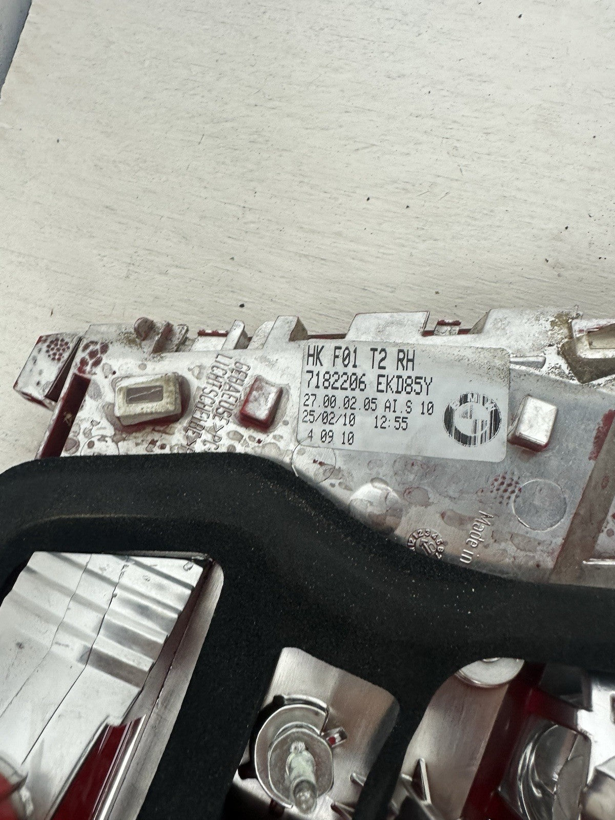 BMW 7er F01 Rückleuchte Hinten Rechts Innen LED 7182206 Original Bremsleuchte