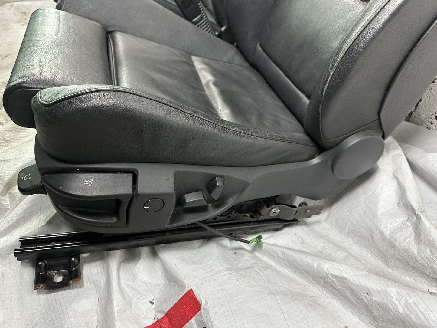 Innenausstattung komplett BMW E61 5er Touring Facelift Leder Sportsitze schwarz