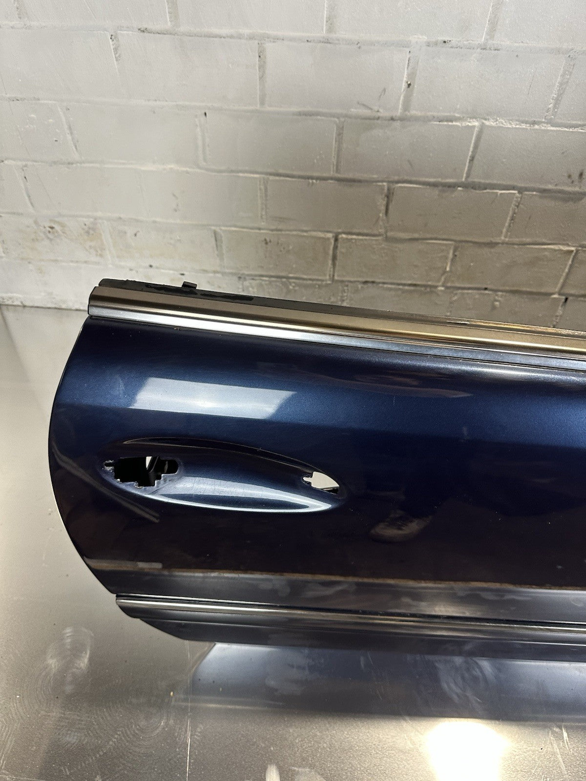 Mercedes Benz MB W215 CL Tür Rechts Azuritblau 2157200205 Original