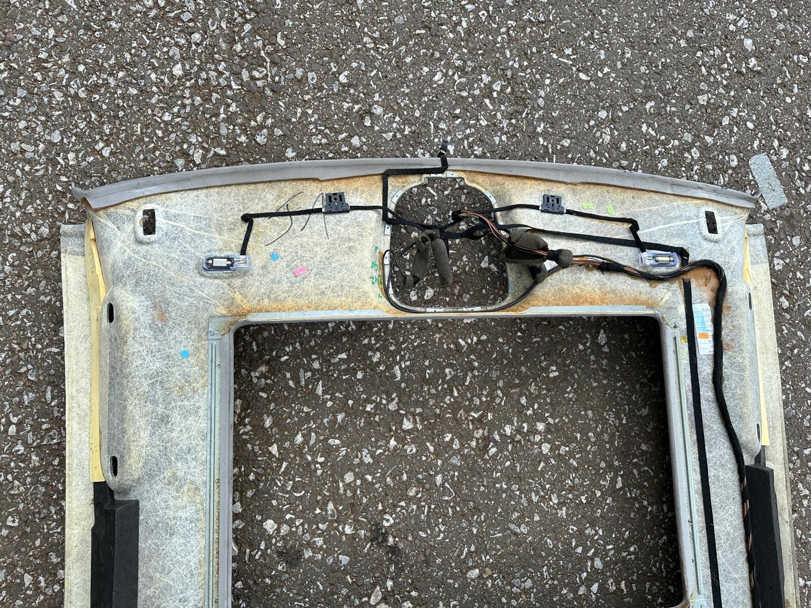 Mercedes Benz CL 500 C215 Dachhimmel Dachverkleidung Formhimmel Grau 2156900150