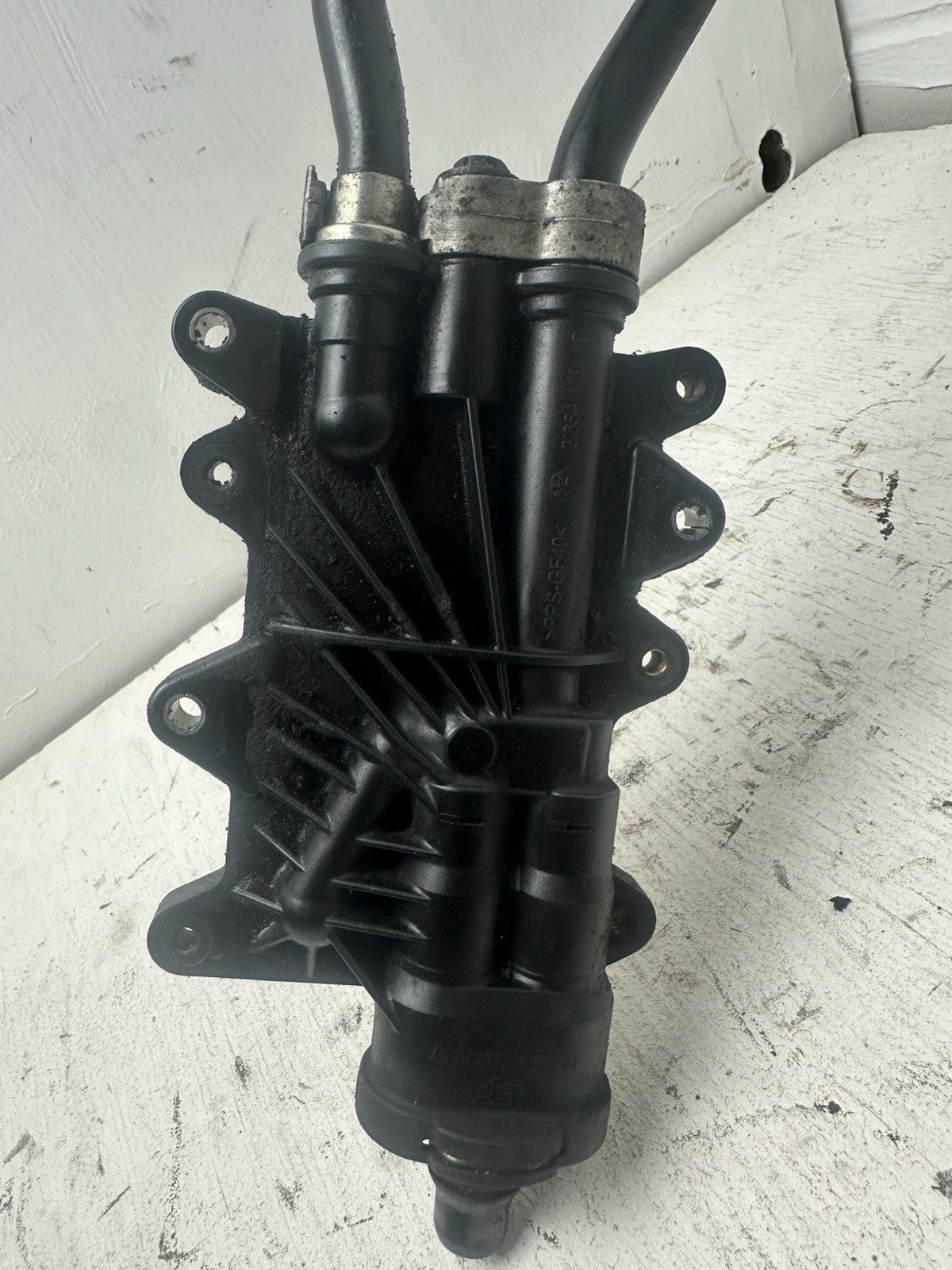 BMW 7er 5er 3er X5  Ölkühler Ölkühlerleitung Wärmetauscher 7800479 -- M57 306D3