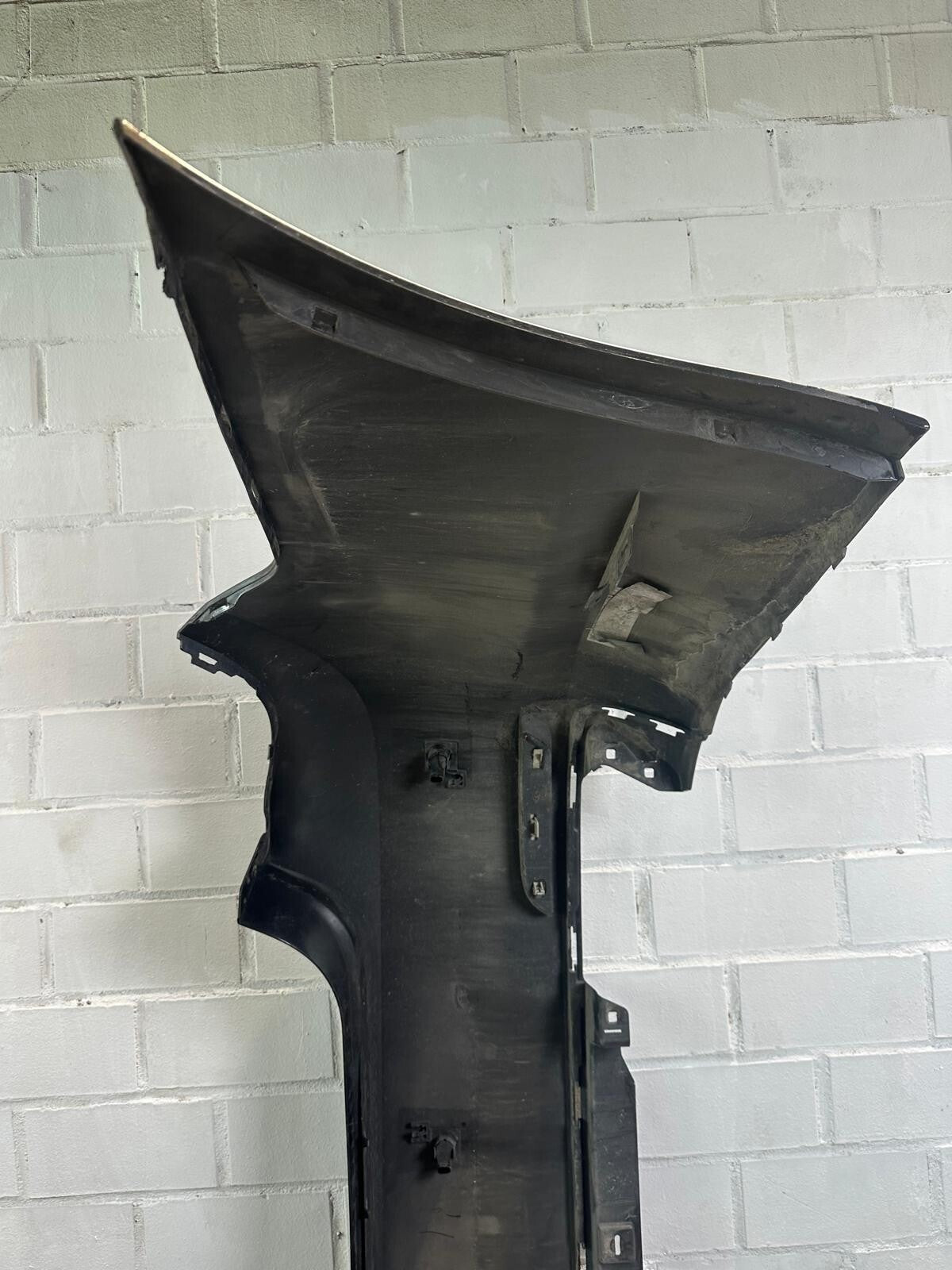 Original BMW Heckstoßstange F01 F02 F04 – Sophistograu Metallic (Lackcode A90) –