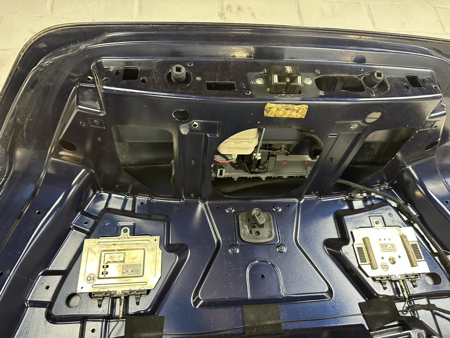 Mercedes CL C215 W215 Heckklappe mit Dritte Bremsleuchte Azuritblau