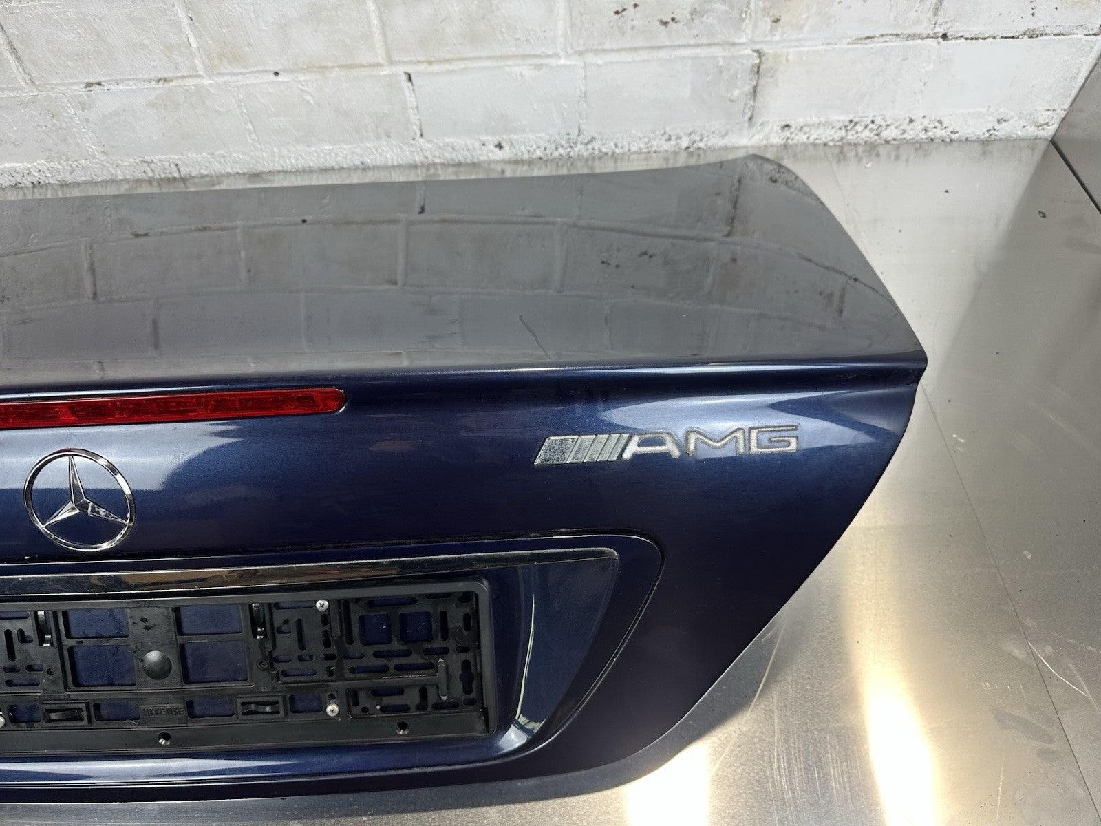 Mercedes CL C215 W215 Heckklappe mit Dritte Bremsleuchte Azuritblau