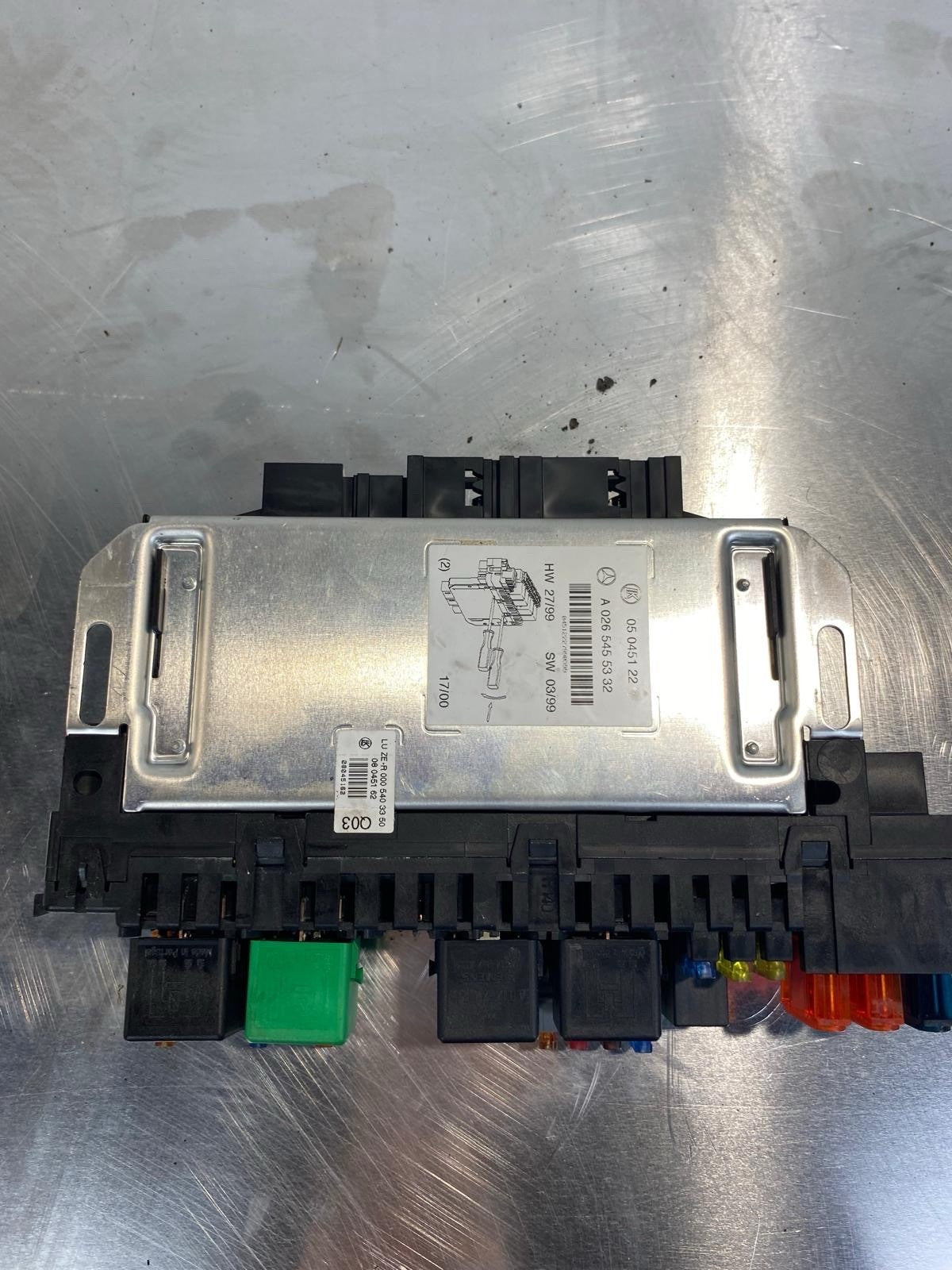 Mercedes W215 SAM Sicherungskasten Steuergerät A0265455332  0005403350 VR