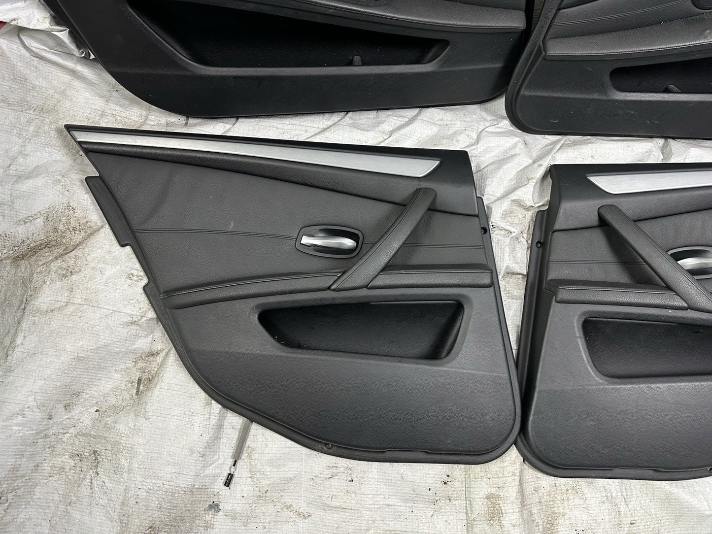 Innenausstattung komplett BMW E61 5er Touring Facelift Leder Sportsitze schwarz