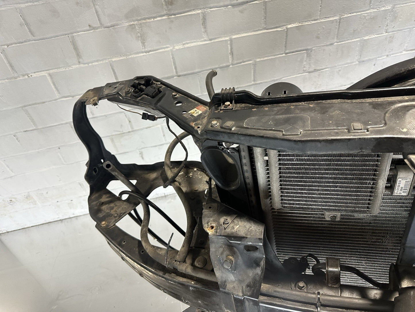 Mercedes Benz W215 CL500 Schlossträger Frontmaske Kühlerpaket Stoßstangenträger