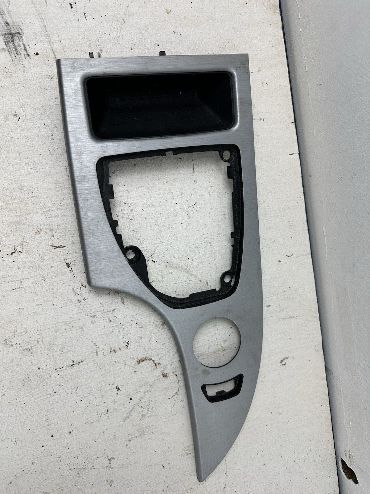 BMW 5 E60 E61 2008 Verkleidung Schalthebel Kunststoff 697471505 DTS2095