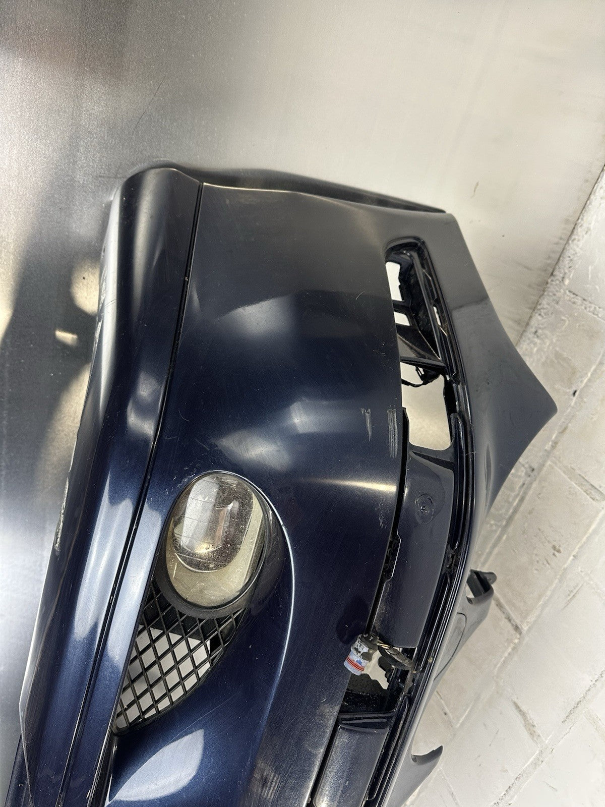Mercedes Benz W215 CL Stoßstange Vorne Azuritblau Original A2158800070