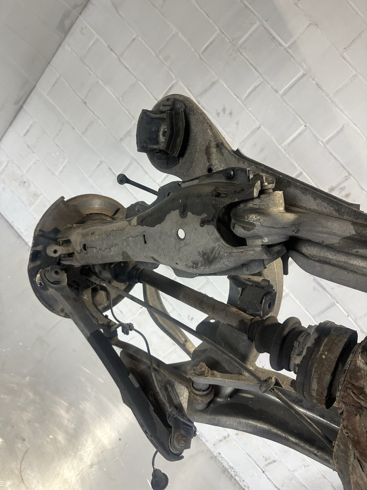 Mercedes W215 CL 500 Achse Achsträger Hinterachse Differential Achsschenkel