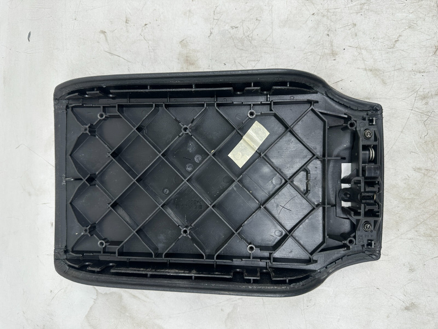 Mercedes Benz S-Coupe CL Mittelarmlehne Schwarz Leder