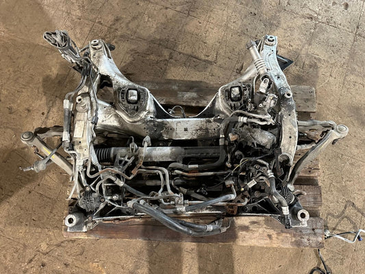 BMW 750i F01 Vorderachsträger mit Anbauteilen Lenkgetriebe etc...
