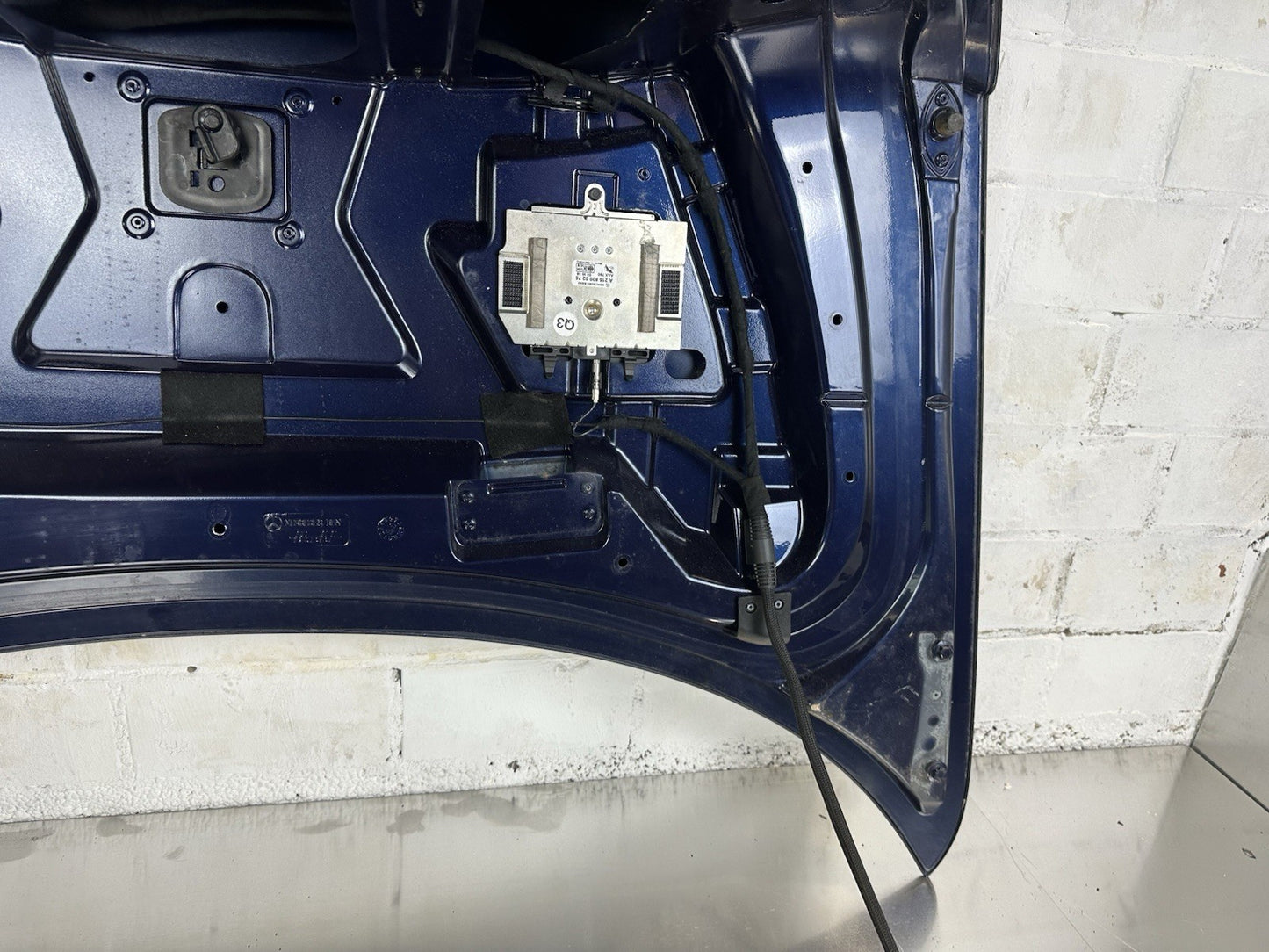 Mercedes CL C215 W215 Heckklappe mit Dritte Bremsleuchte Azuritblau