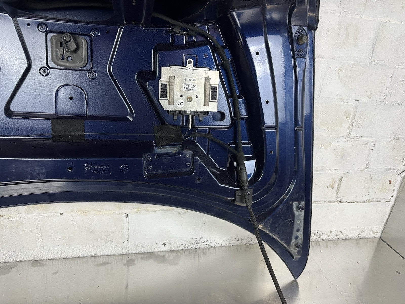 Mercedes CL C215 W215 Heckklappe mit Dritte Bremsleuchte Azuritblau